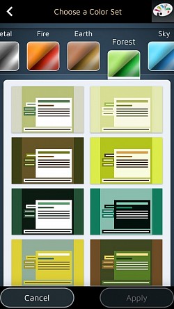 56 barevných motivů na výběr ve verzi SMART.