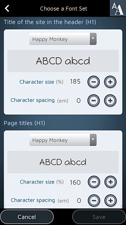 Plná kontrola nad fonty použitými na vašem webu